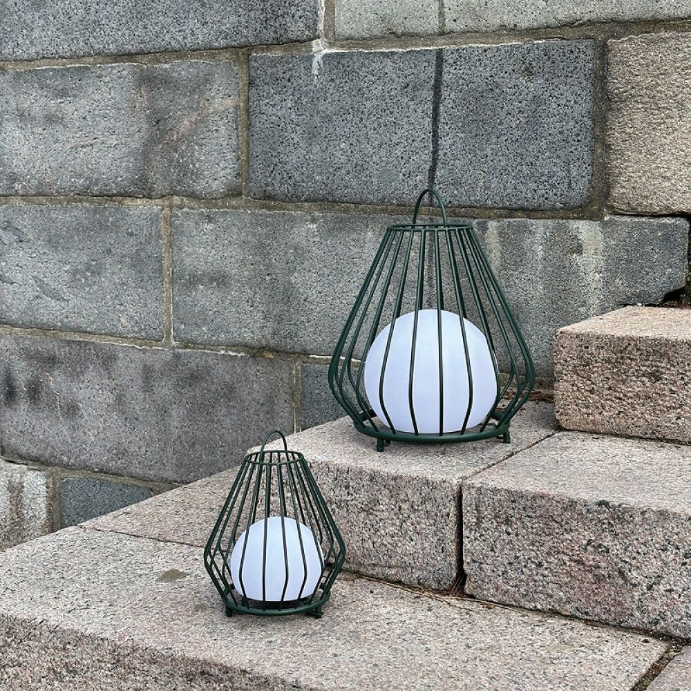 SOLCELLELAMPE DYBERG LARSEN EVESHAM GRØNN LITEN