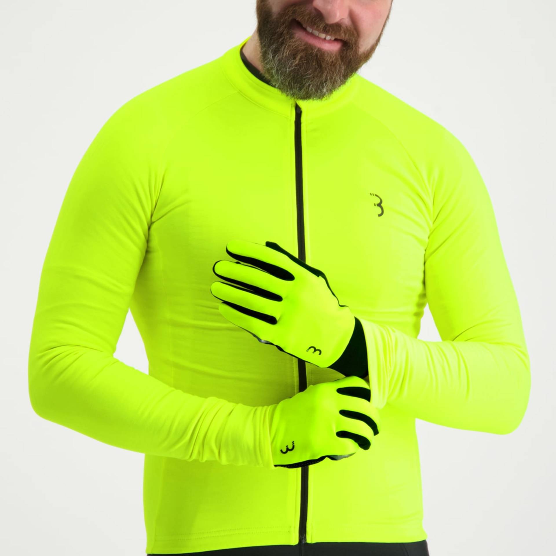 BBB Cycling ControlZone BWG-36 Winter Fietshandschoenen Neon Geel