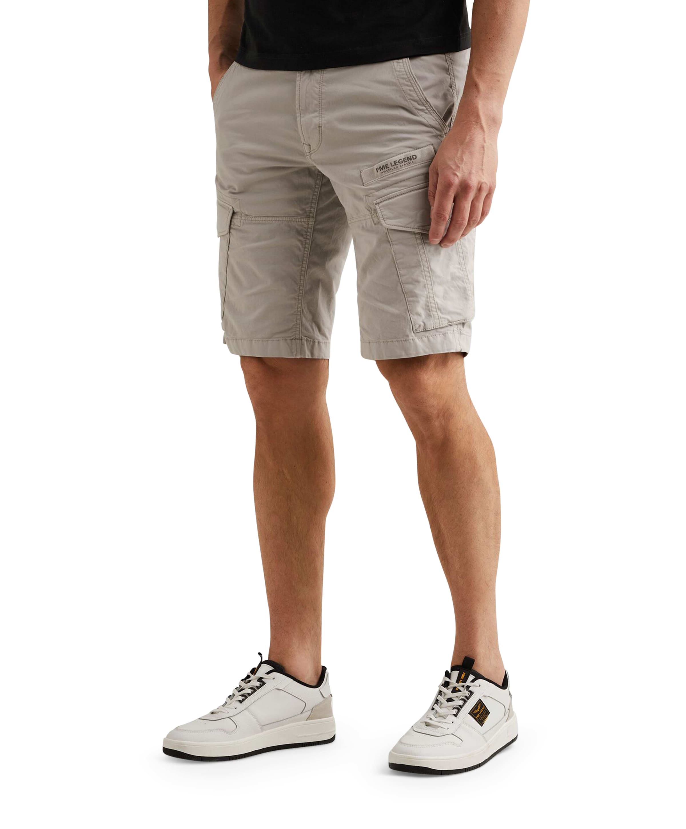 PME Legend NORDROP CARGO SHORTS STRETCH TWILL heren korte broek beige