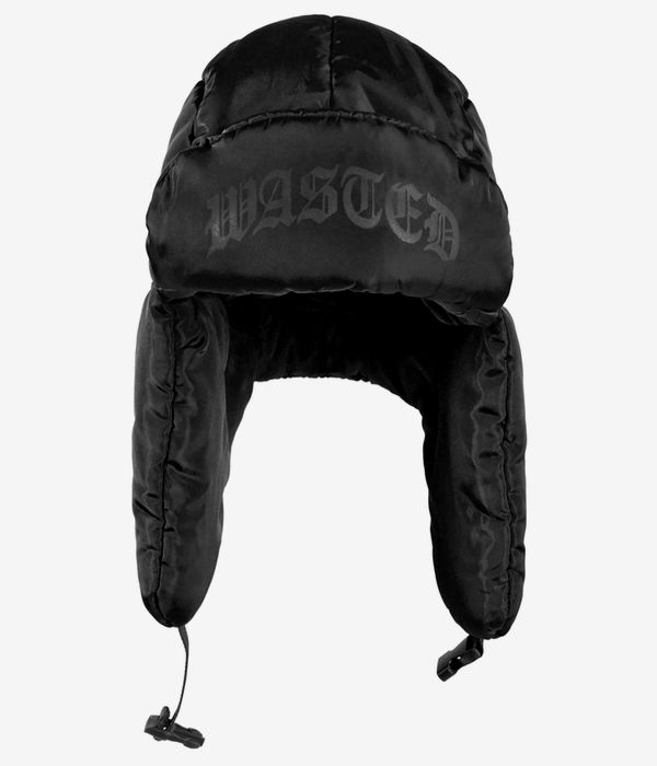 Wasted Paris Kingdom Puffer Chapka Mütze (black)