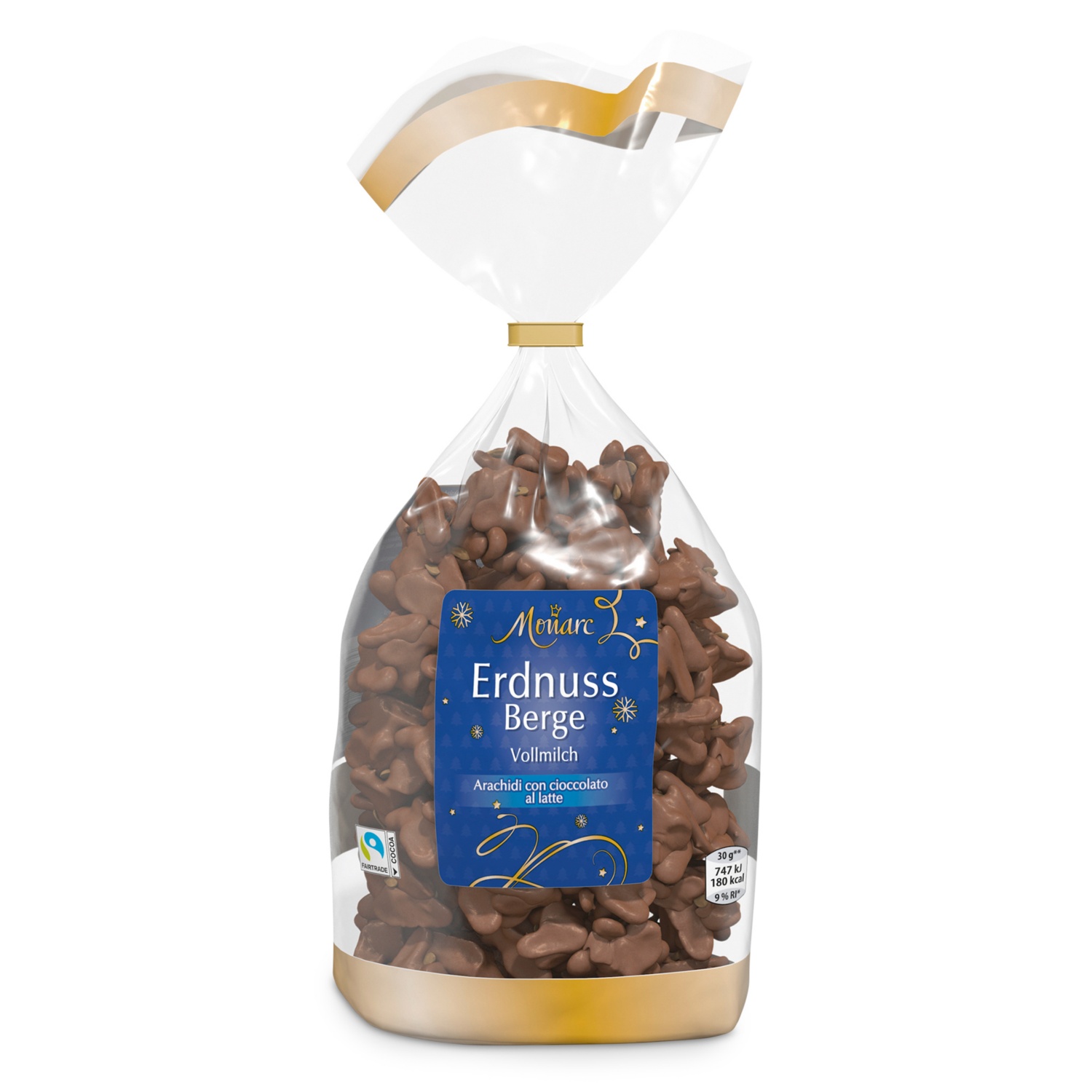 MONARC Erdnussberge, Vollmilch 250 g