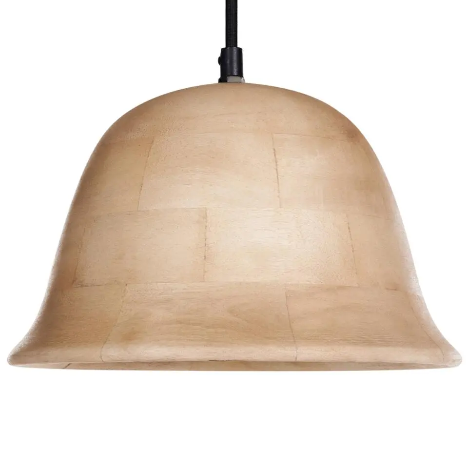 GOIKA - Hanglamp - Lichtbruin - Mangohout