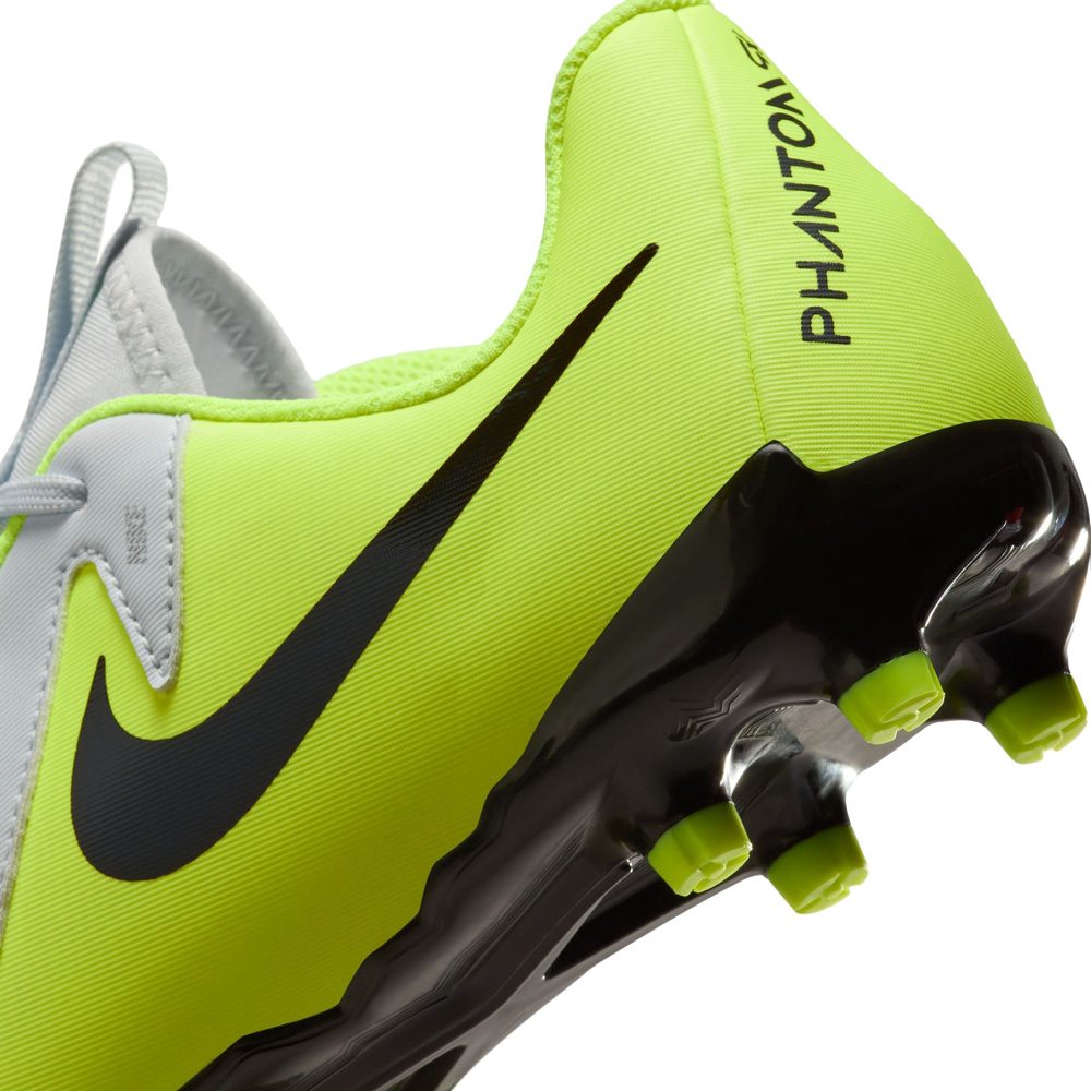 Nike Phantom GX 2 Academy Jr. MG Low-Top Fußballschuhe Kinder metallic silver