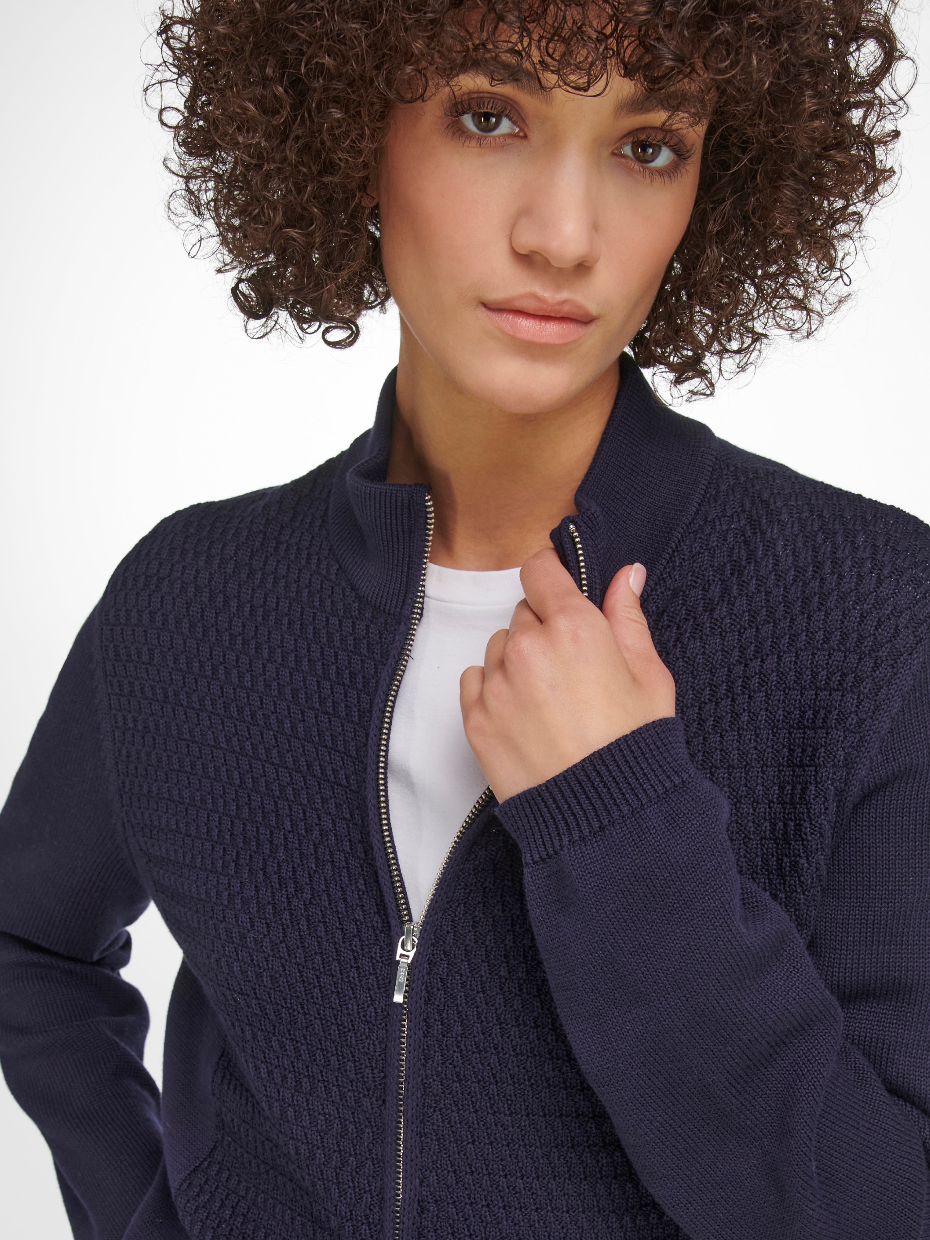 Strickjacke aus 100% Baumwolle Supima