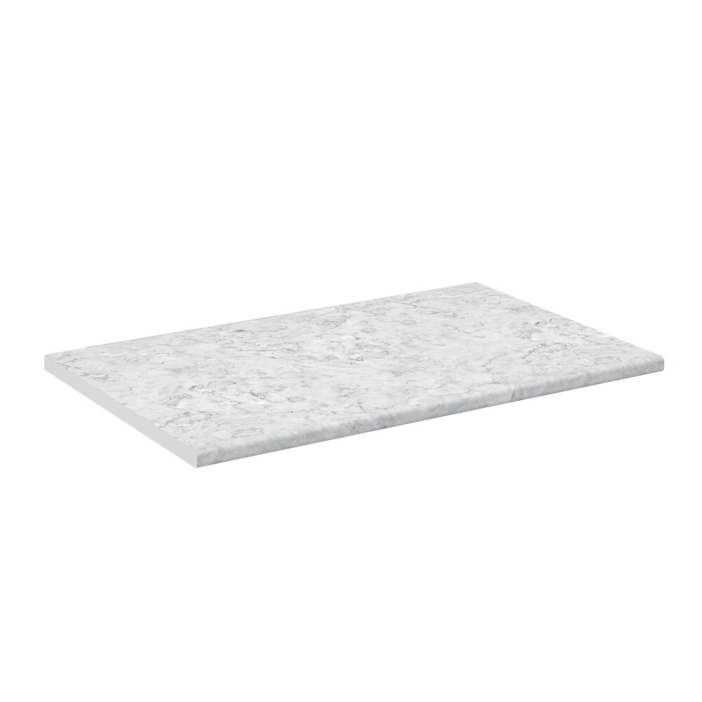 Vicco Küchenarbeitsplatte R-Line Marmor Weiß 97 cm