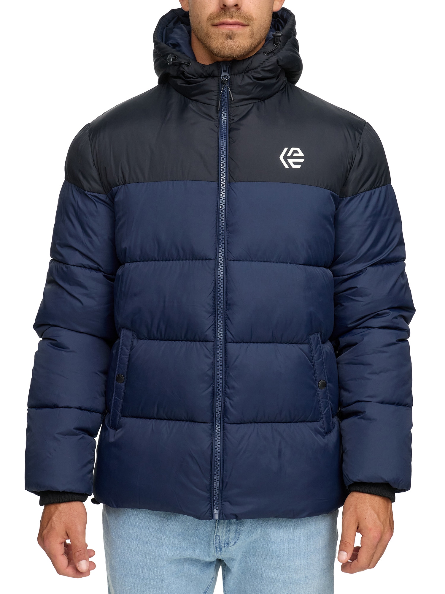 Indicode Steppjacke »INAlanin« mit Kapuze