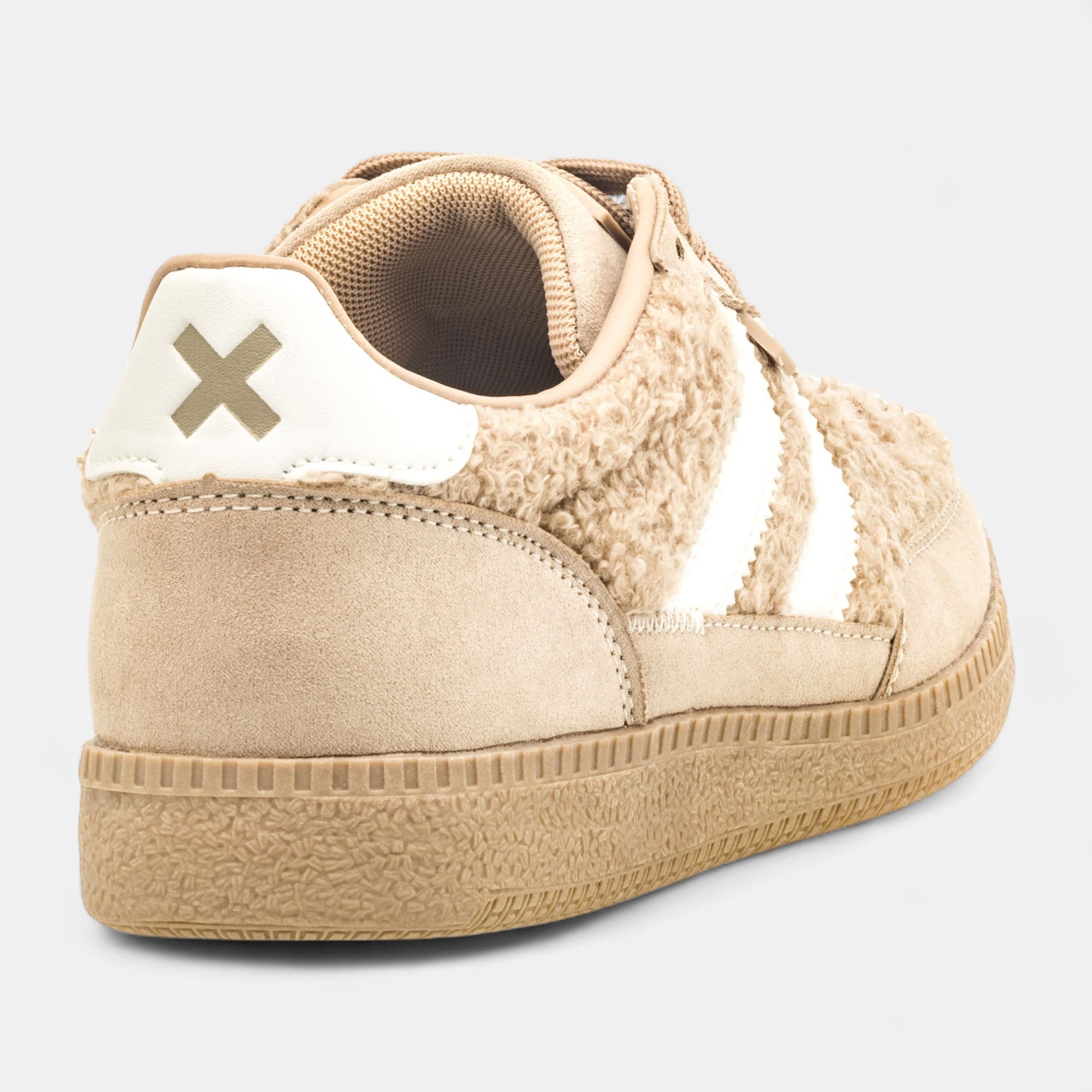 Baskets basses Femme beige
