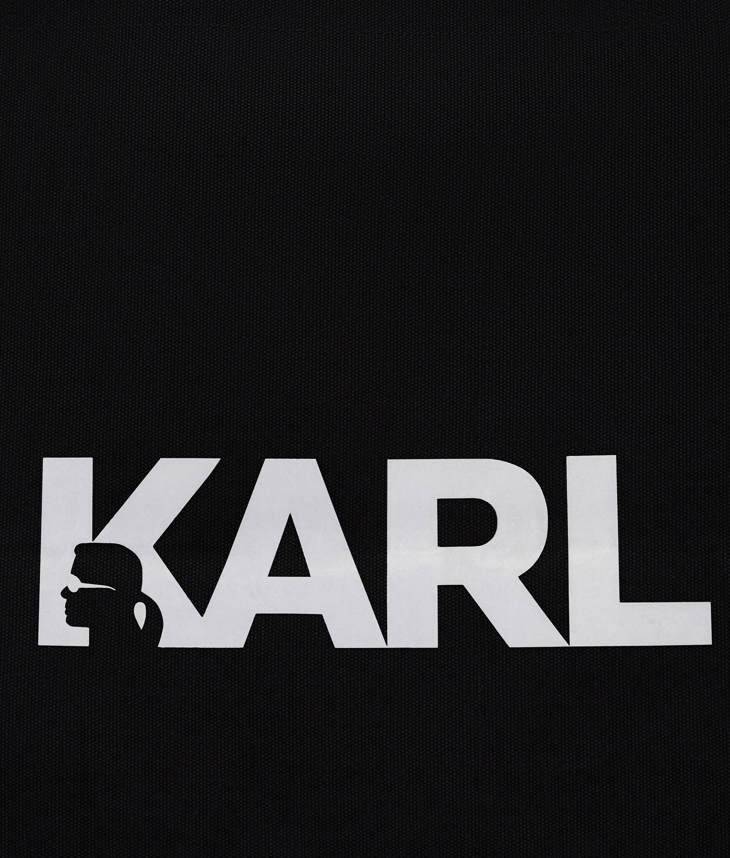 CABAS AVEC LOGO K/ESSENTIAL OVERSIZE - Noir