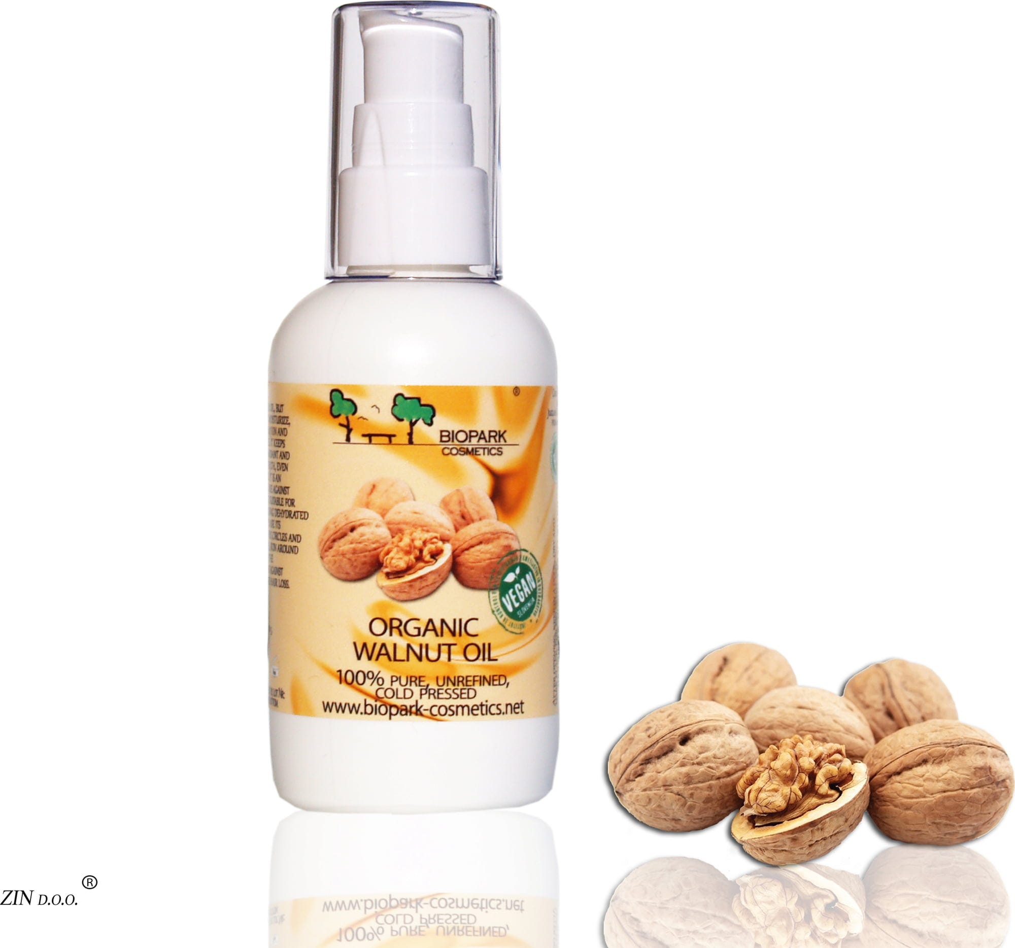 Biopark Cosmetics  Organic Walnut Oil, 100 ml