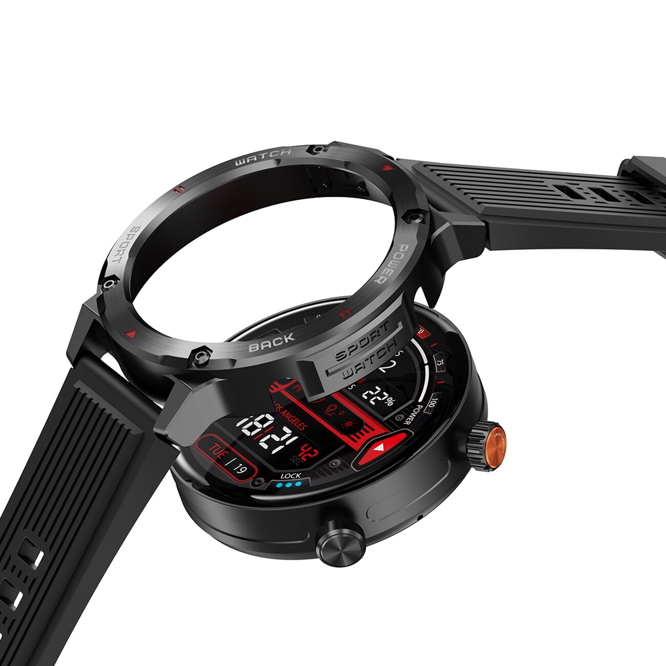 Imiki D2 schwarz Smartwatch