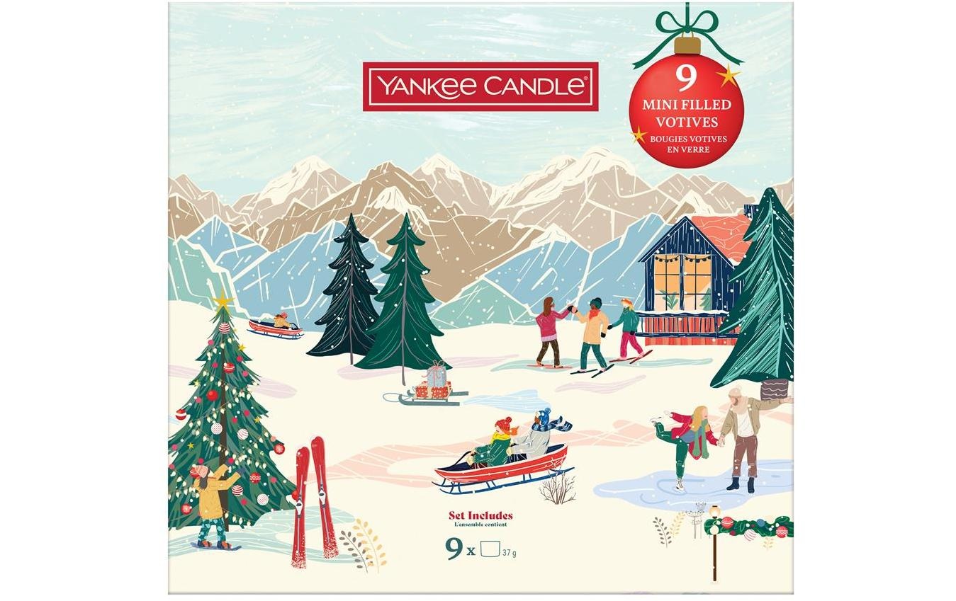 Yankee Candle Duftkerze »Kerzenglas Après Ski 9er Set«