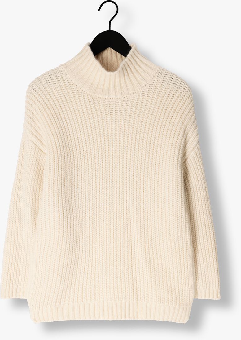 beige dante6 trui rayure oversized sweater