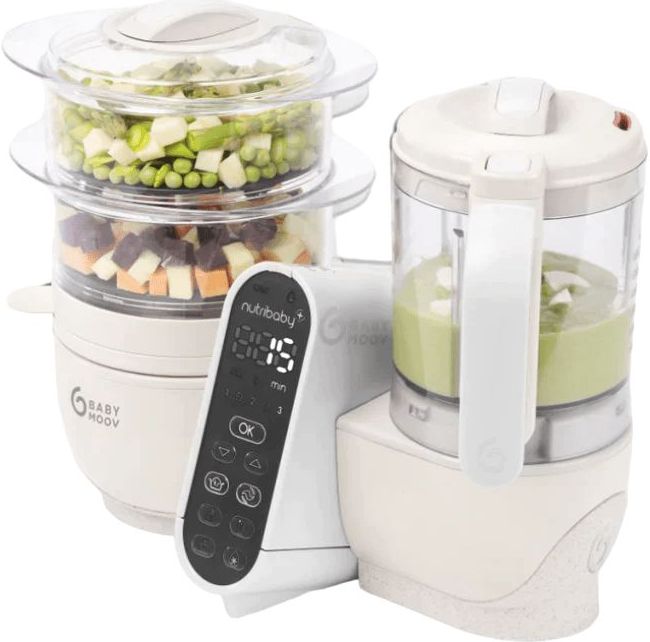 Babymoov Nutribaby Plus Mineral Beige 6 in 1 Keukenmachine A001135