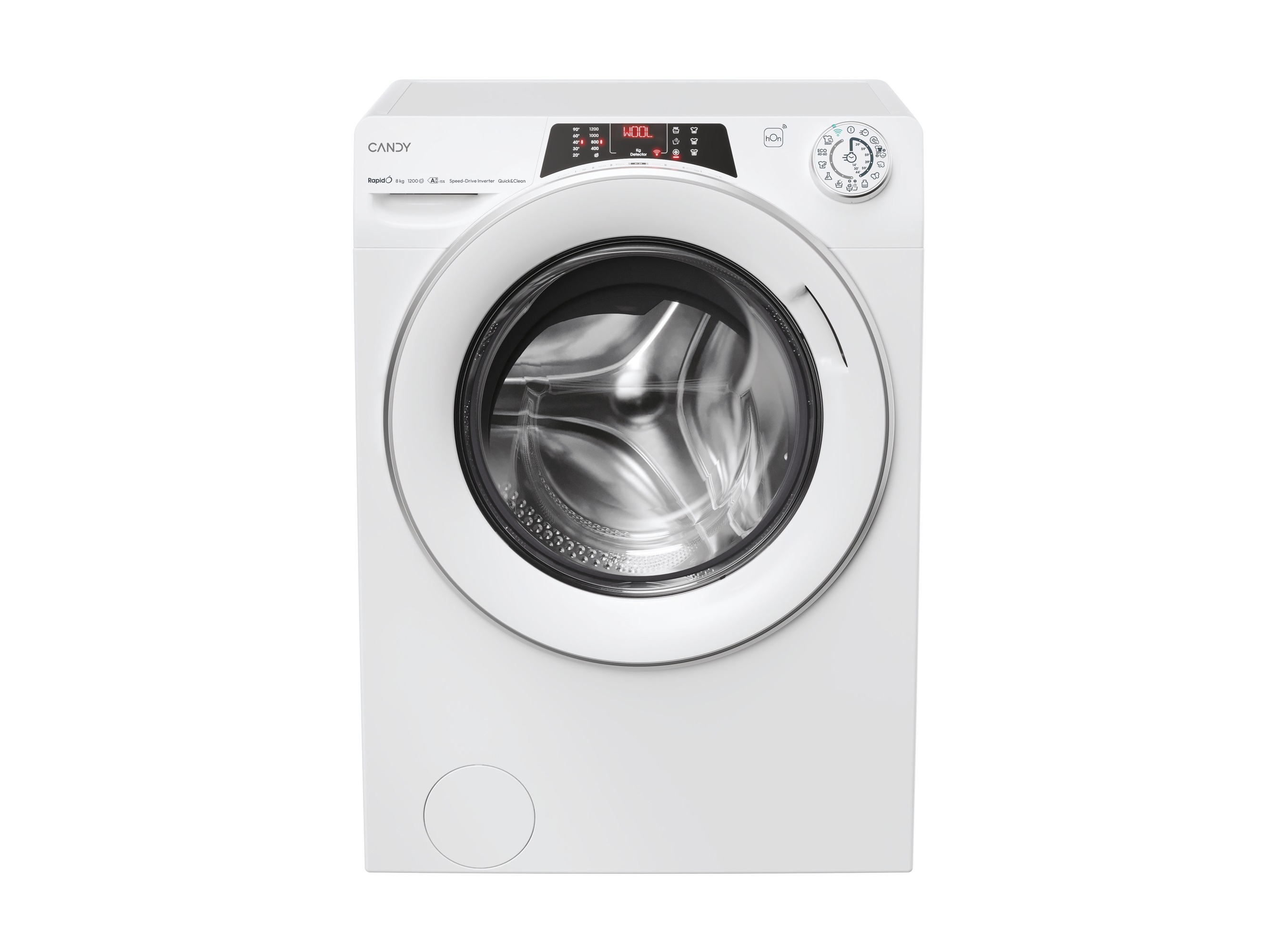 MÁQUINA DE LAVAR ROUPA CANDY RO 284DWMS7/1-S - BRANCO A 8KG