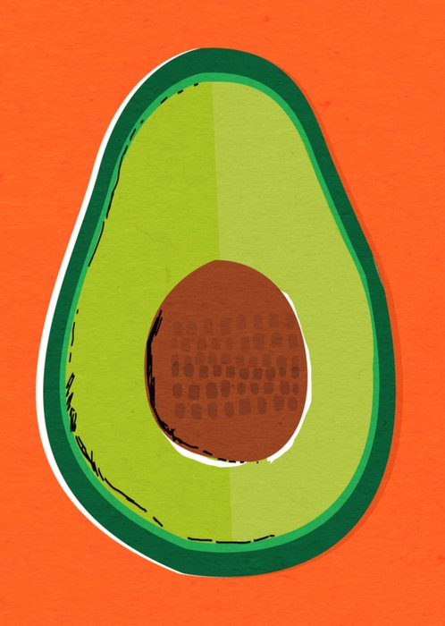 Greetz | Verjaardagskaart | Avocado