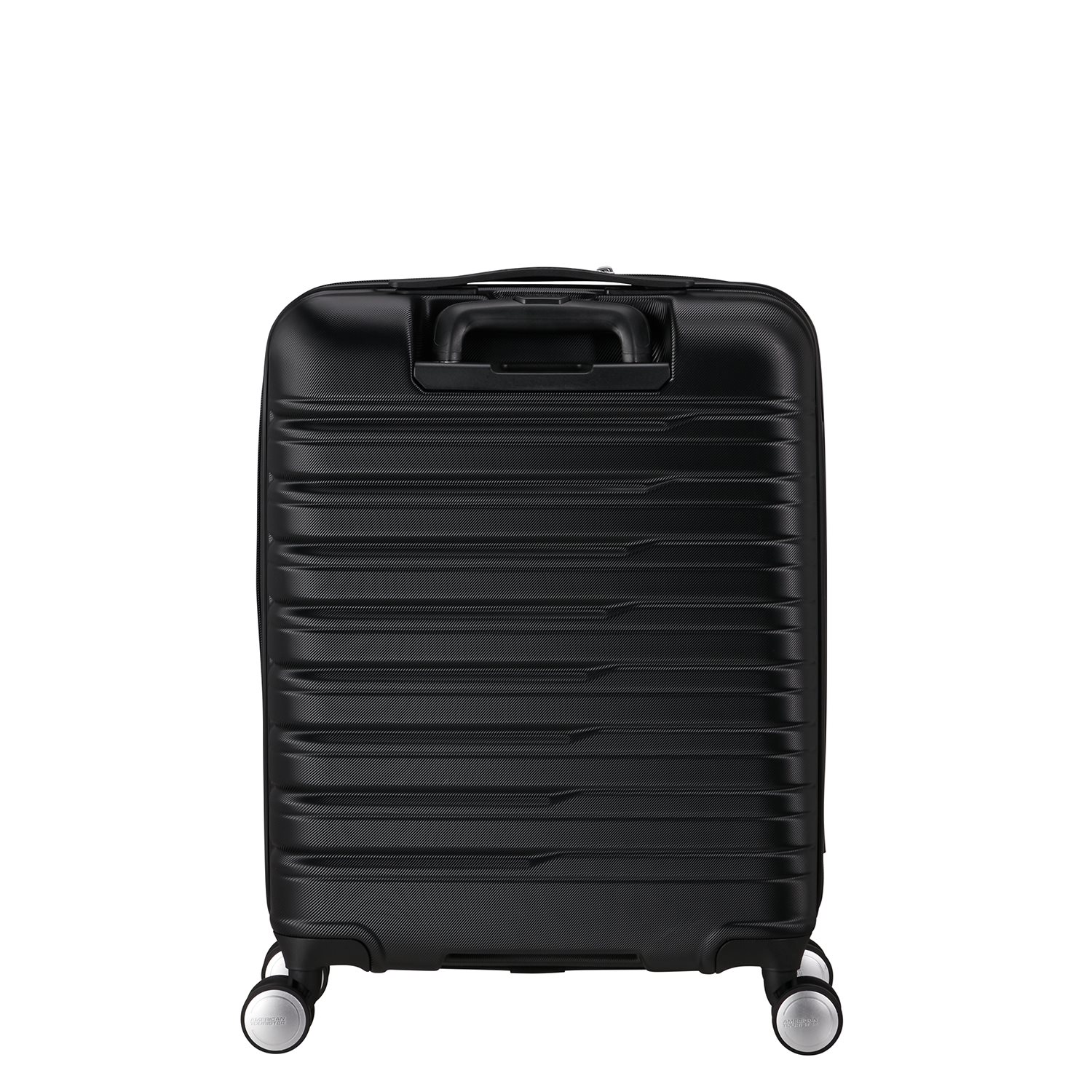 American Tourister Flashline Spin. 55/20 Frontloader Cabin Trolley shadow black