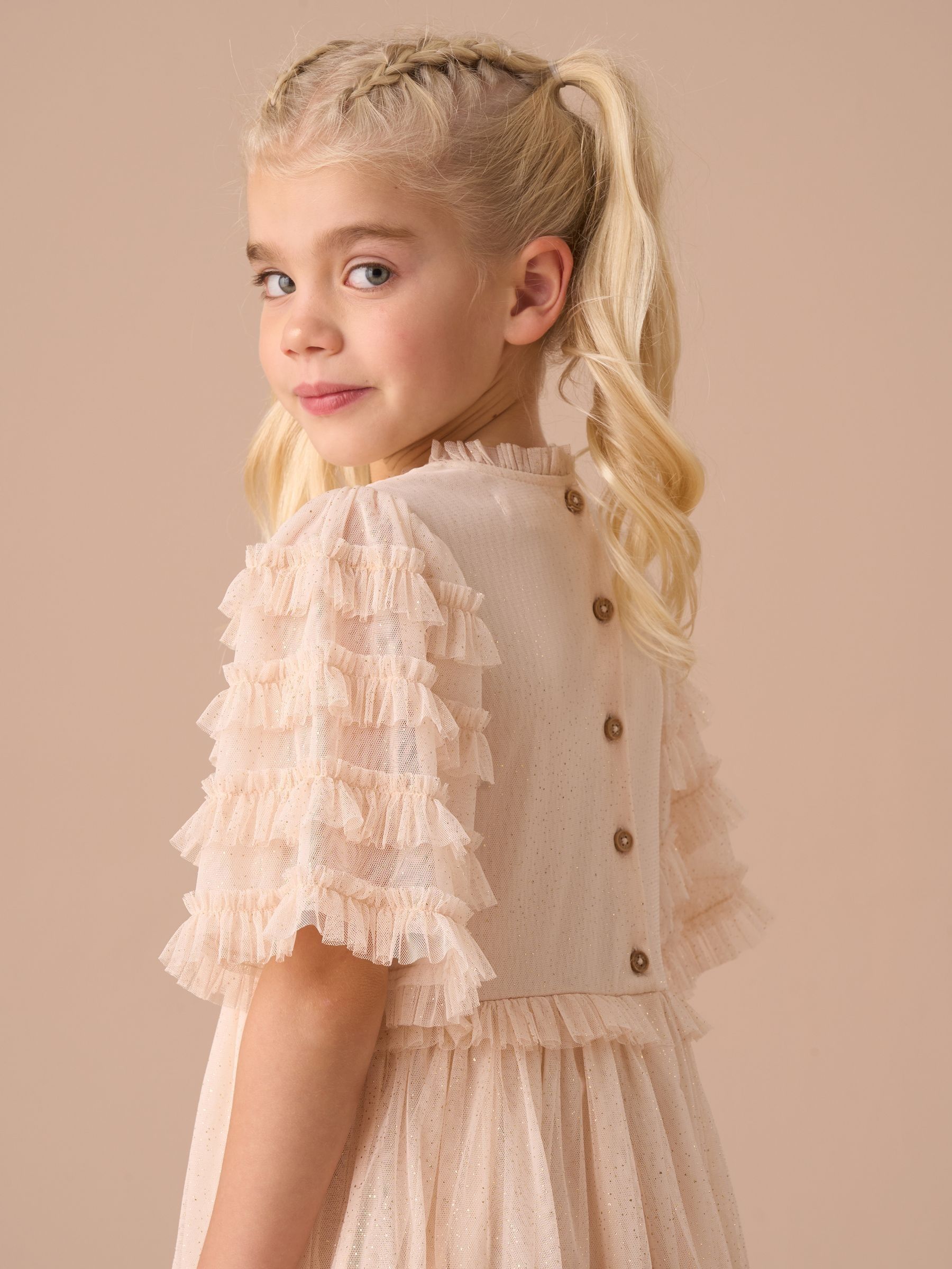 Angel & Rocket Beau boho-jurk met borduursel