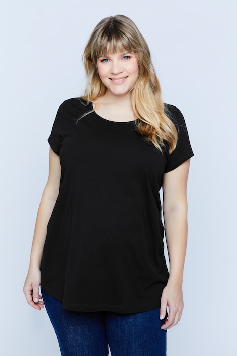 Bellieva T-Shirt, 2er-Pack, Umstandsmode, Rundhals, Kurzarm, Biobaumwolle GOTS