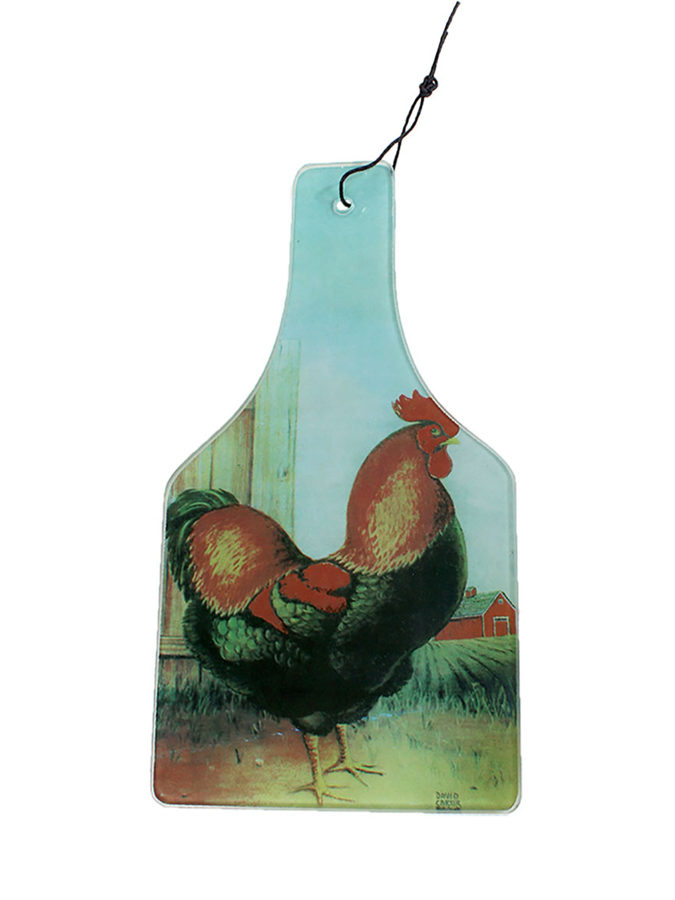 Planche décor coq incassable