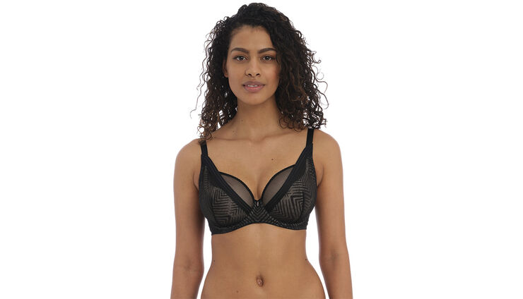 Freya TAILORED UW HIGH APEX PLUNGE BRA Black