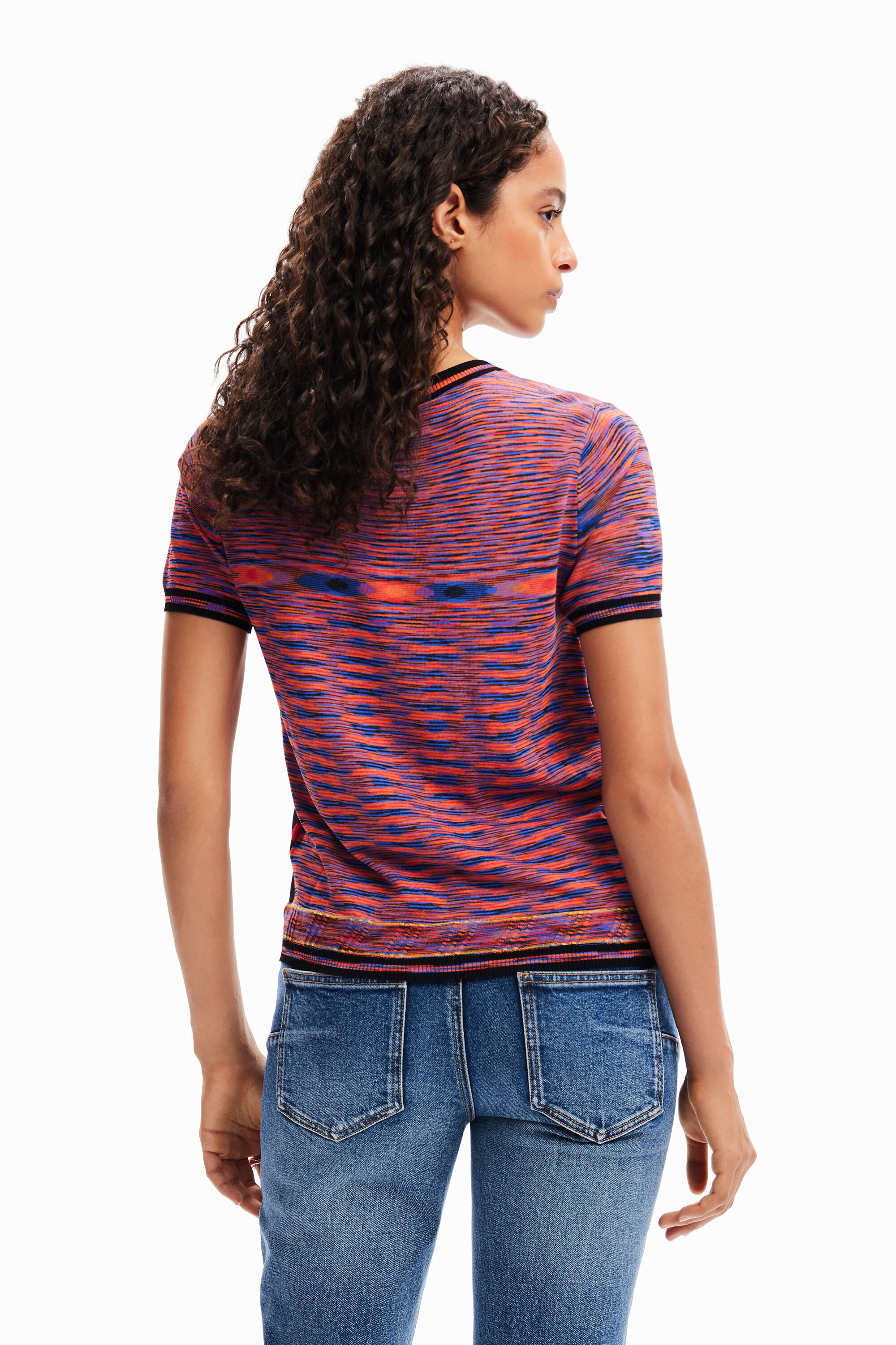 T-shirt maille paysage
