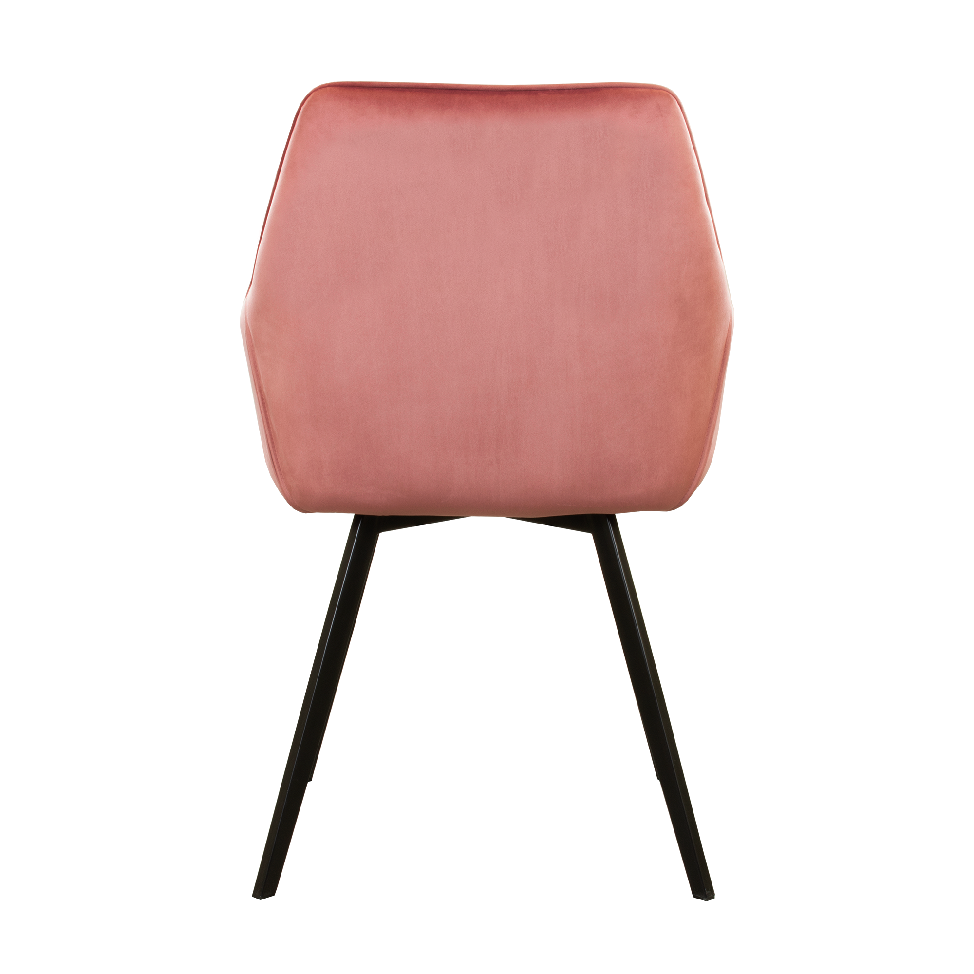 Kick eetkamerstoel  Karl Velvet - roze
