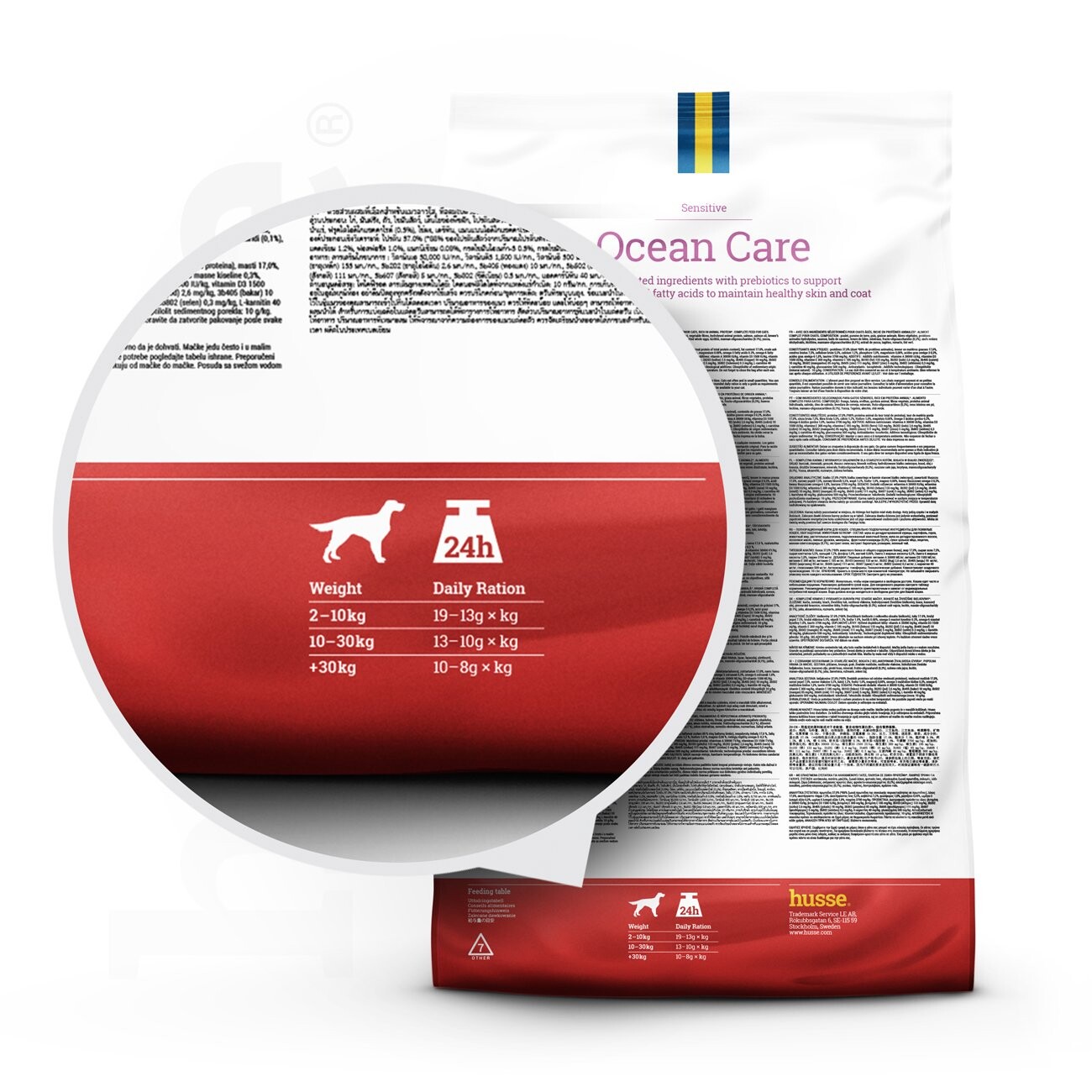husse Ocean Care Lachs & Reis