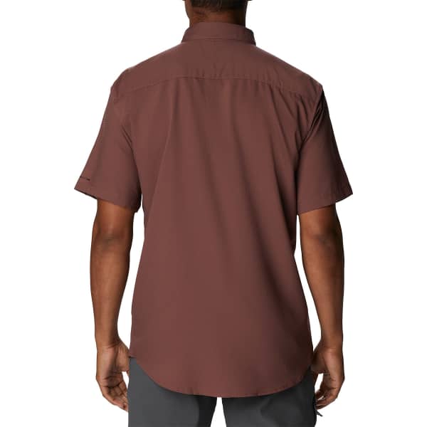 Chemise randonnée COLUMBIA UTILIZER™ II SOLID SHORT SLEEVE SHIRT LIGHT RAISIN