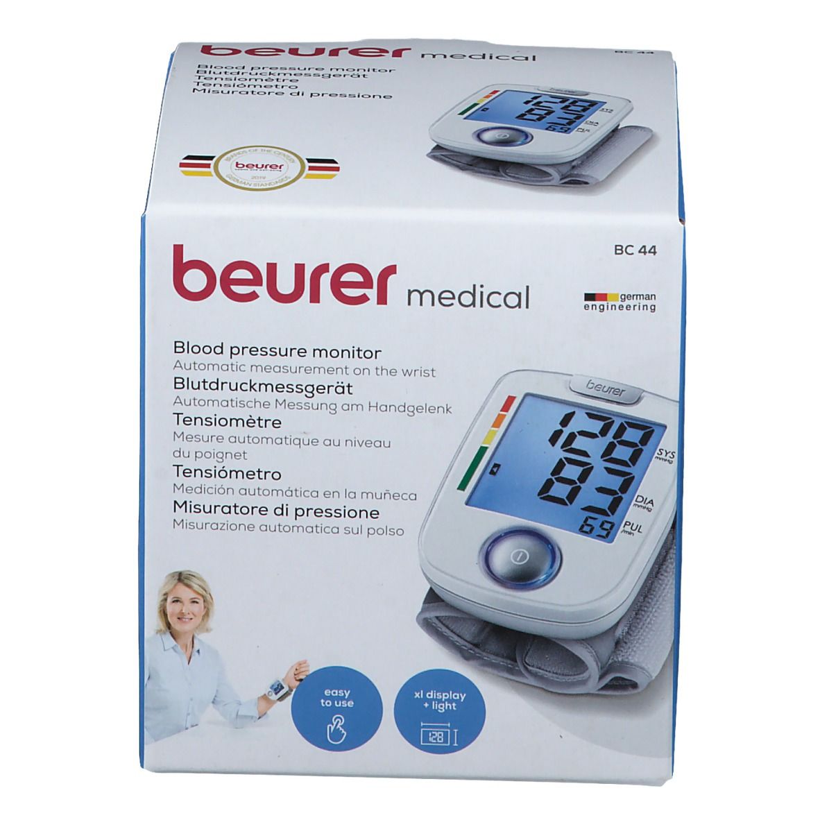 beurer Handgelenk-Blutdruckmessgerät BC44