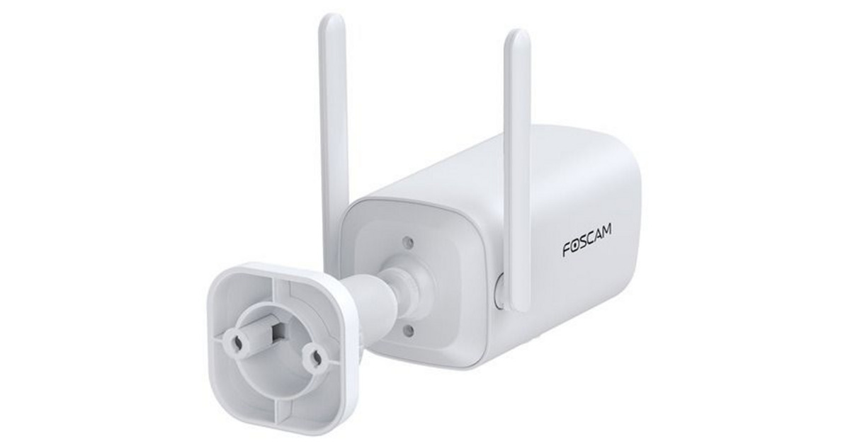 FoscamBP4, 2K/4MP WiFi batterij bullet beveiligingscamera  (Wit, Kleurennachtzicht)