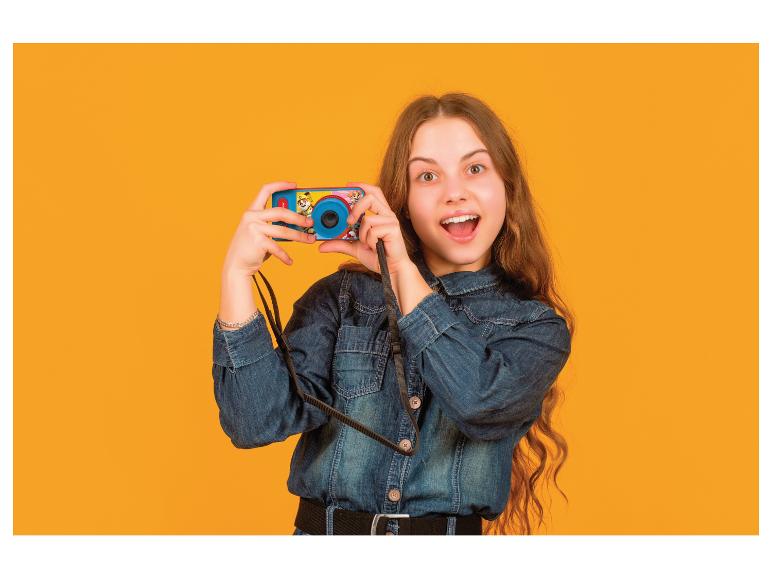 Camera met spelletjes en muziek