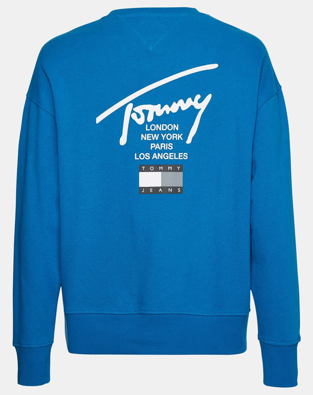 Tommy Jeans Sweat Essential Sig  bleu électrique
