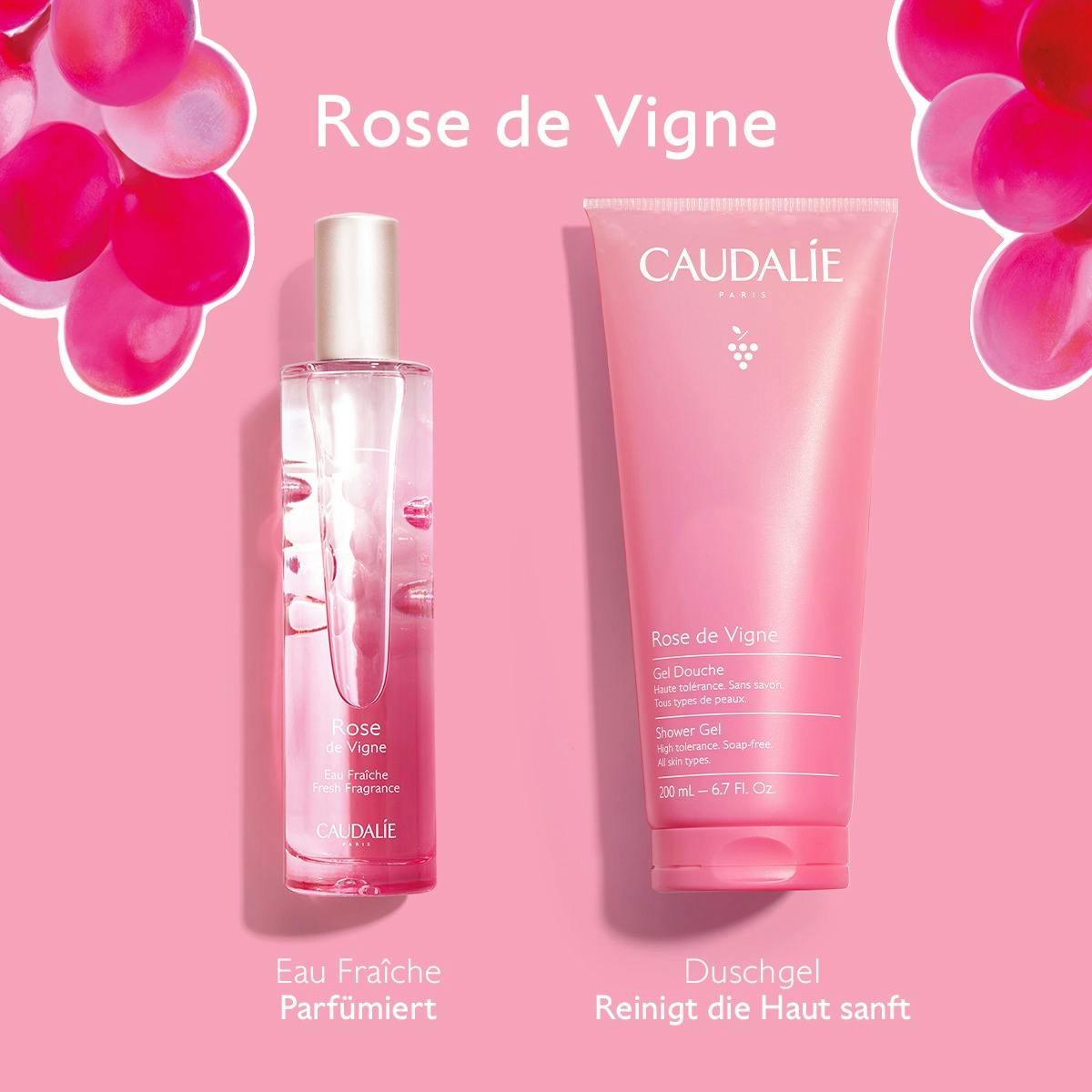 Caudalie - Rose de Vigne Eau Fraiche, SET
