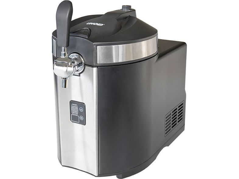 Unold Bierkühler Franzl Schwarz/Silber Bierzapfanlage