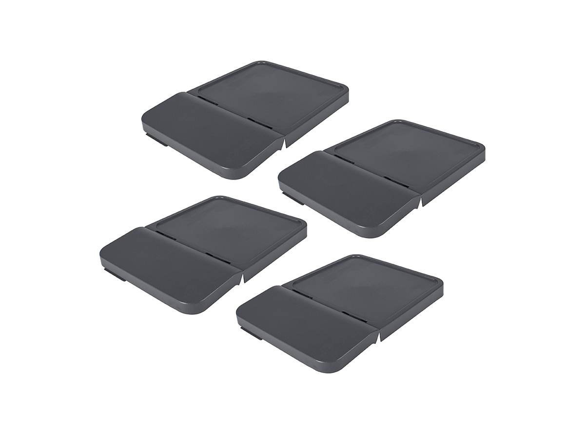Sunware Sigma home 45/60L anthracite sorteerunit deksel - 4 stuks