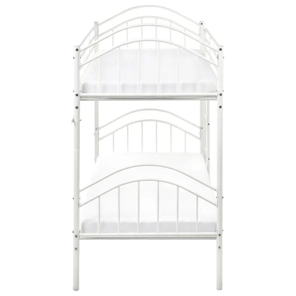 CHARTRES - Stapelbed - Wit - 90 x 200 cm - Metaal