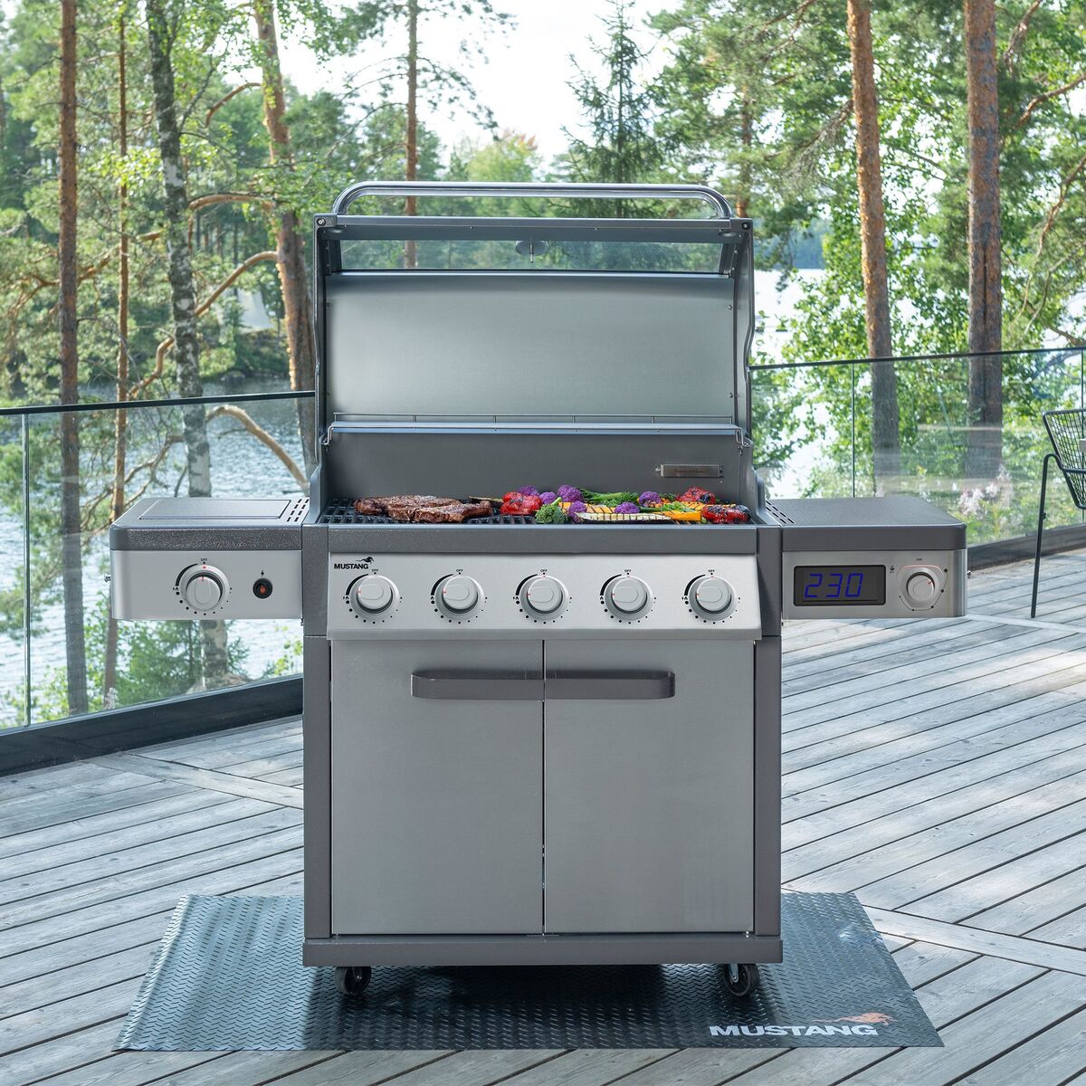 Charleston S 5+1 gassgrill
