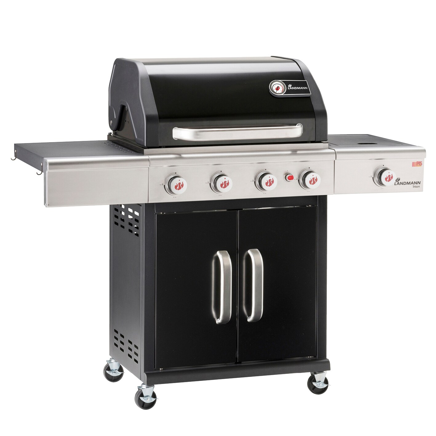 Landmann Gasgrill 12968 Triton maxX BR4.1 DE 121cm schwarz