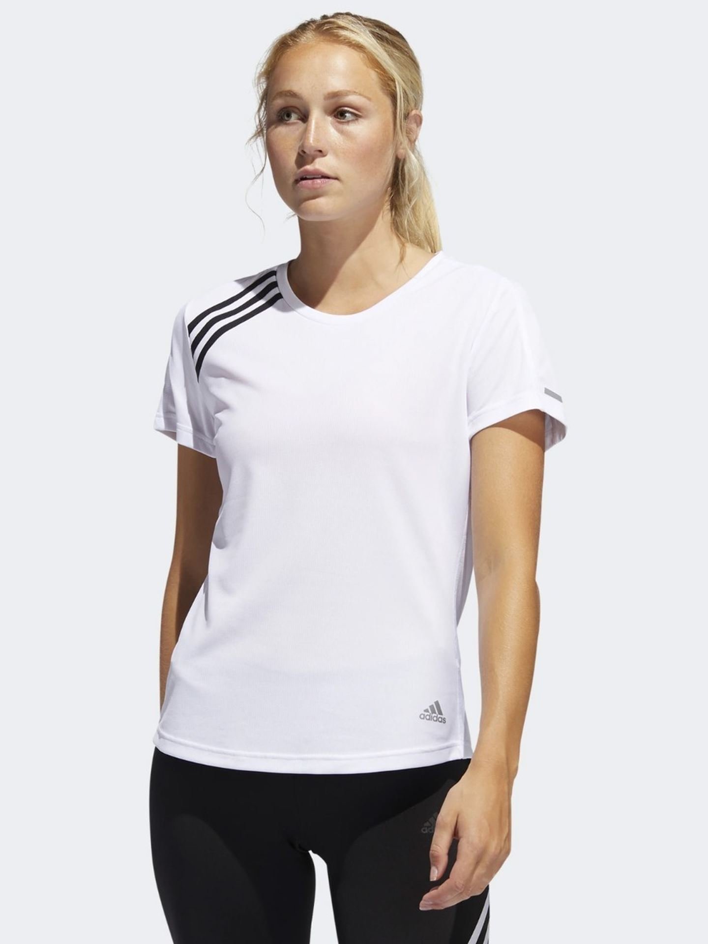 Run It Tee 3 Stripes