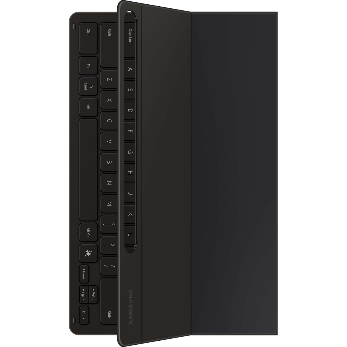Samsung Galaxy Tab S10+/S9+/S9 FE+ Slim tastaturdeksel (sort)