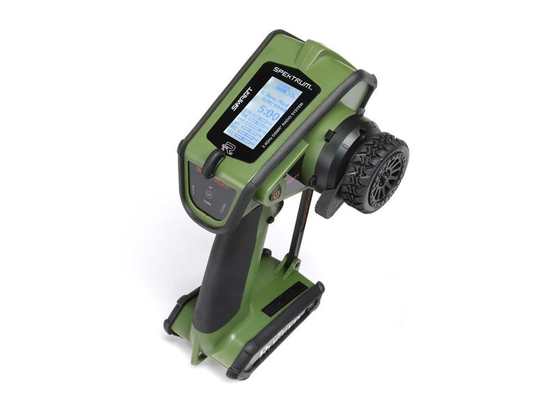 Spektrum Fernsteuerung DX6 Rugged DSMR Grün, nur Sender Robuster 6-Kanal Sender für RC Fahrzeuge