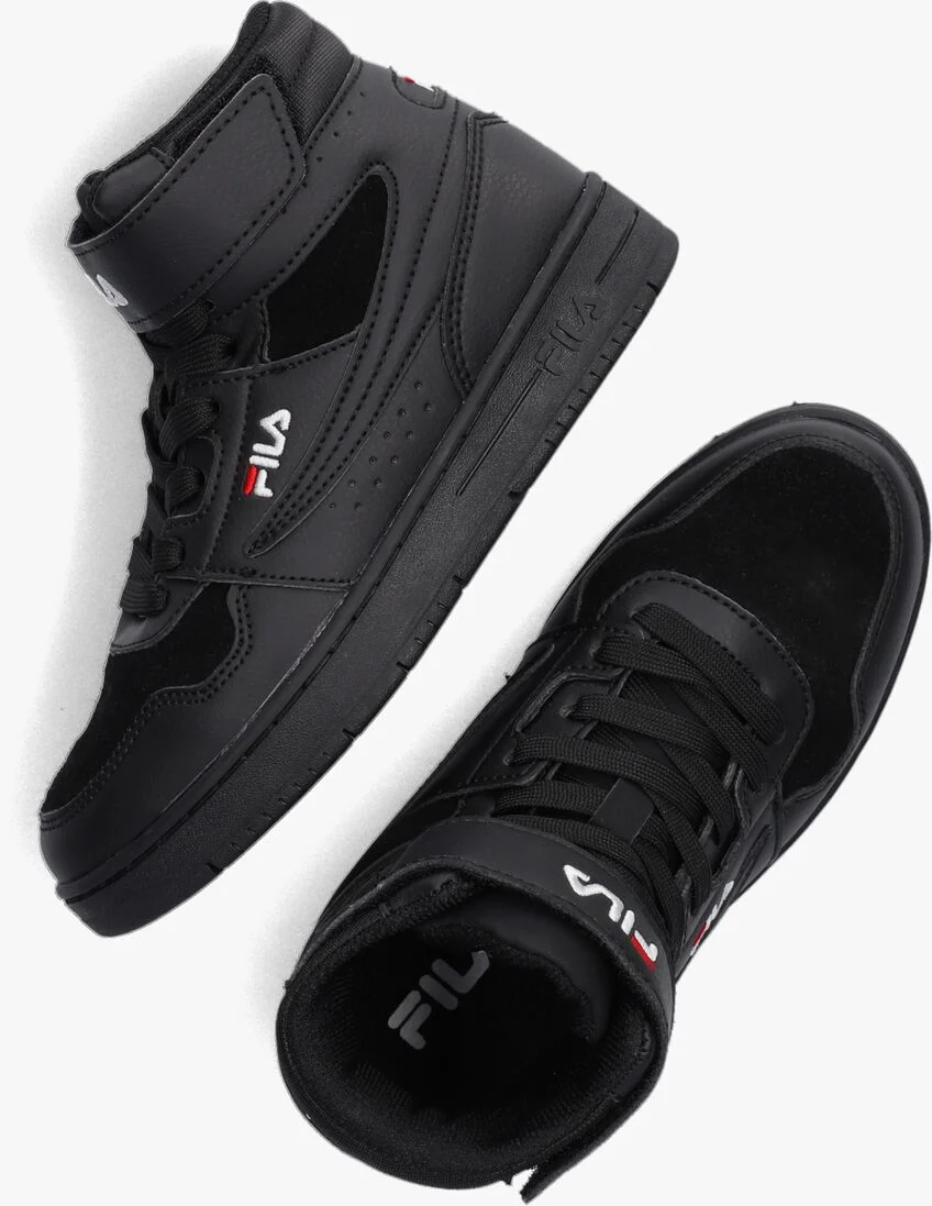 FILA zwarte fila hoge sneaker arcade velcro mid kids