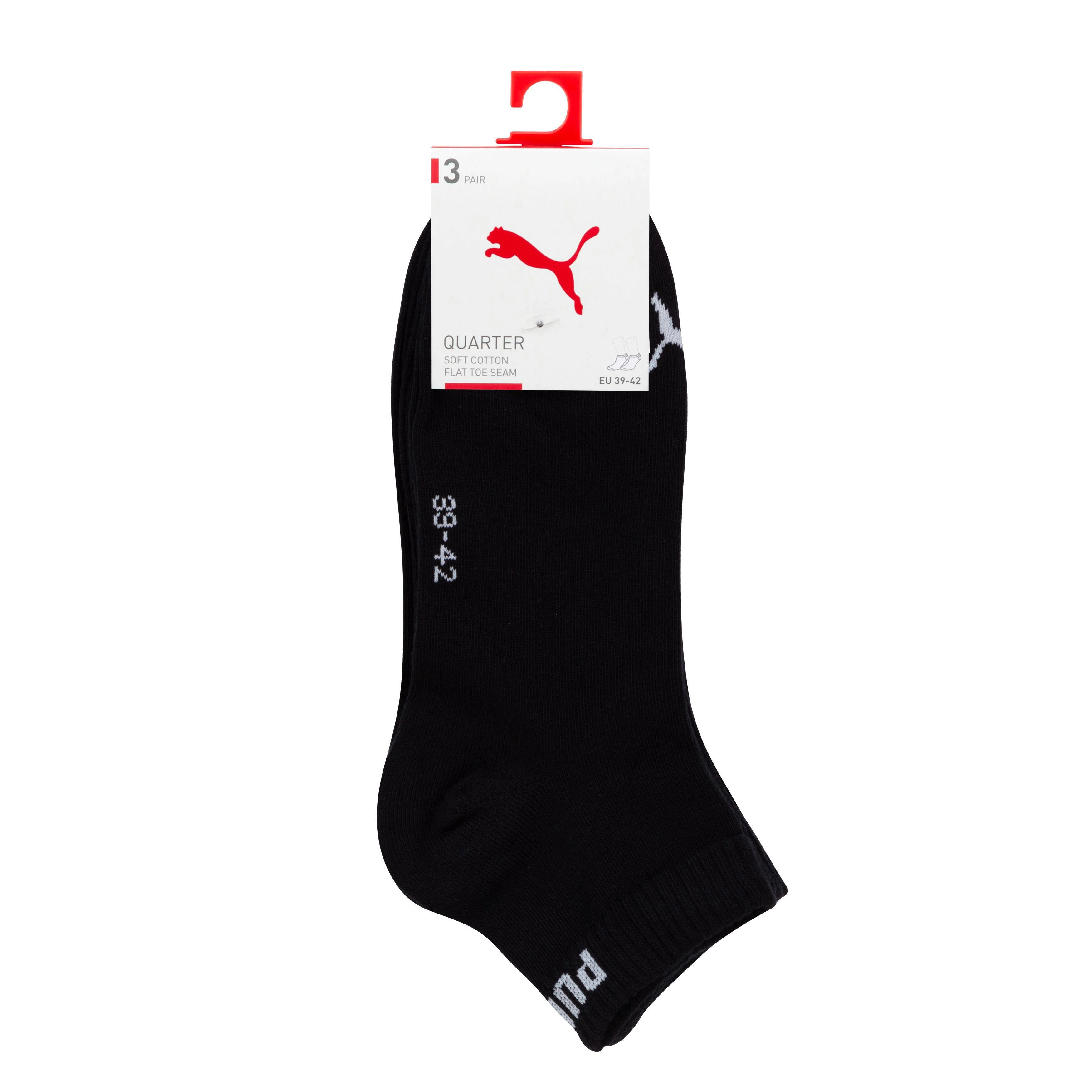 Puma sokken - set van 3 zwart
