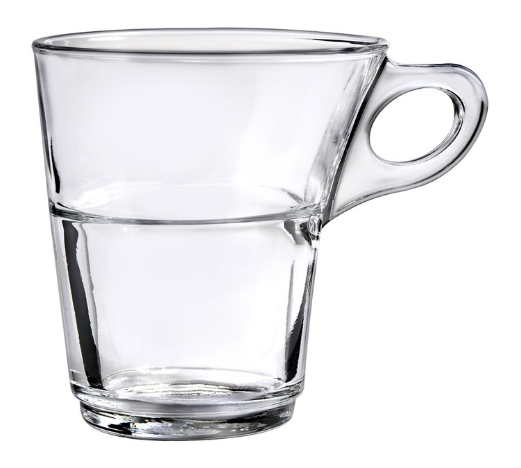 6 tasses à café Caprice 22 cl -Duralex