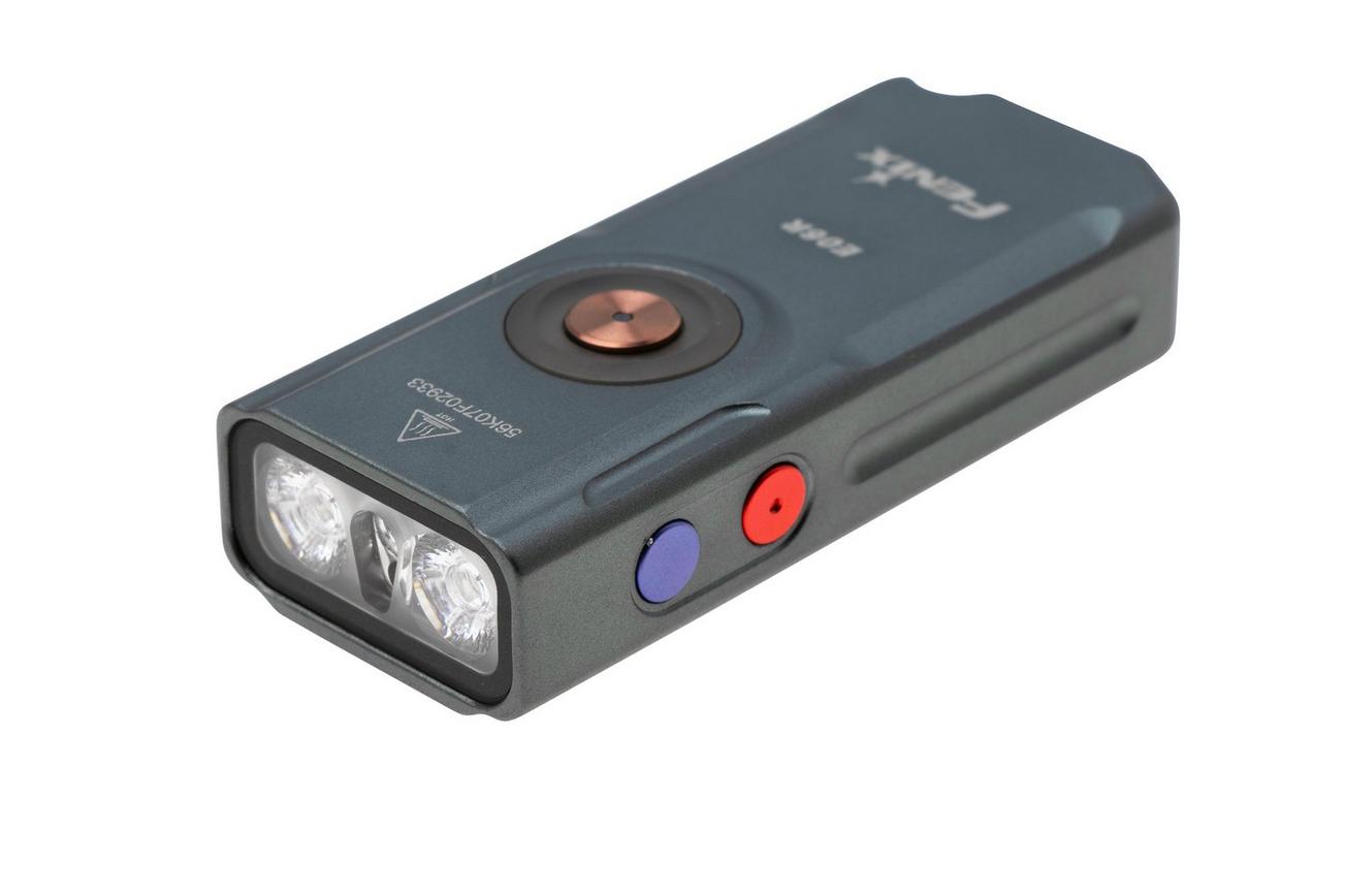 Fenix E06R Grey sleutelhangerzaklamp, 700 lumen