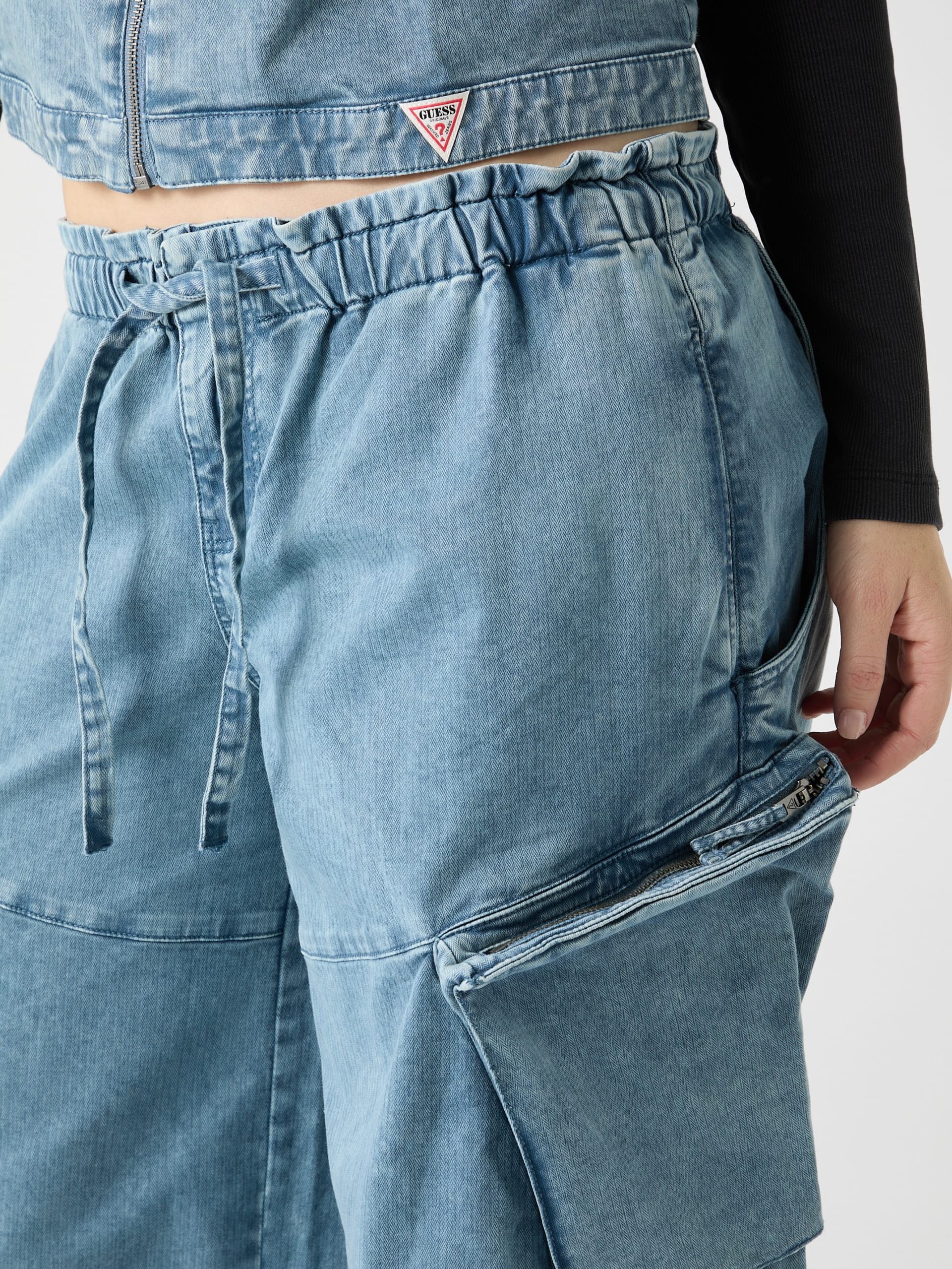 Calça jeans GUESS Originals Baggy Parachute
