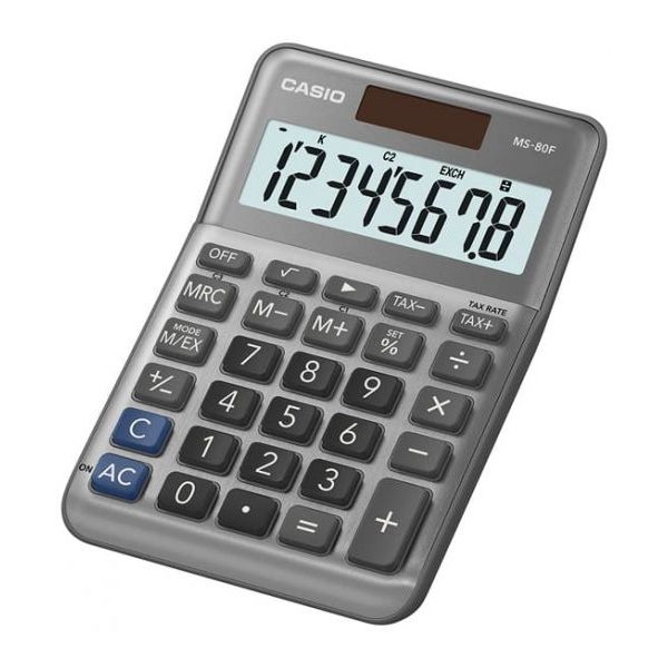 Calculadora Casio de Secretária MS-80F