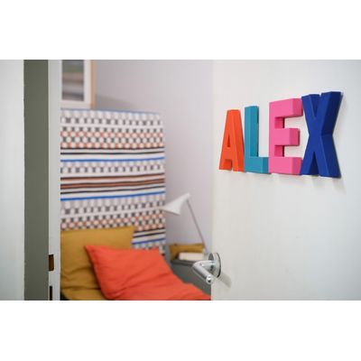 Command - Pack de 4 Languettes accroche tableaux blanches - larges