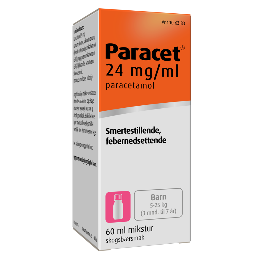 Paracet mikstur 24 mg/ml