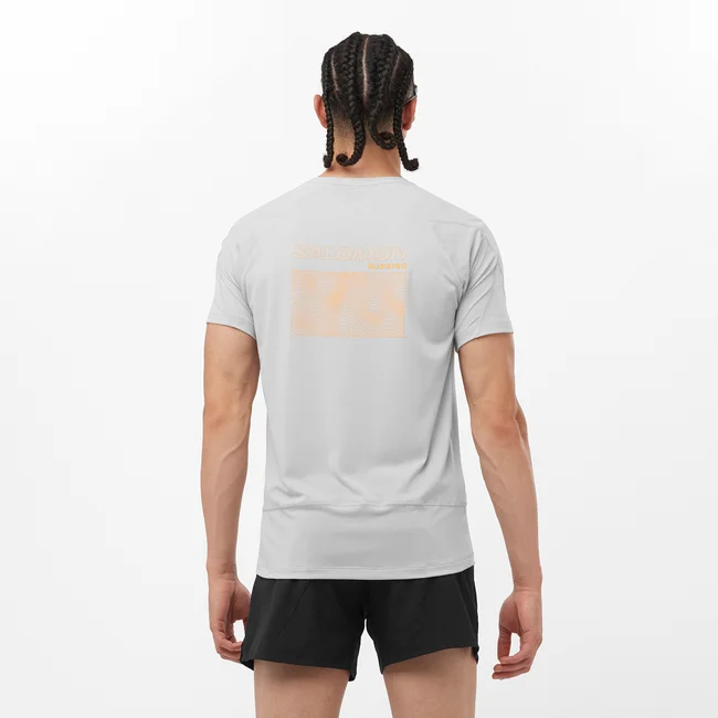 CROSS RUN GRAPHIC  Kurzarmshirt Herren